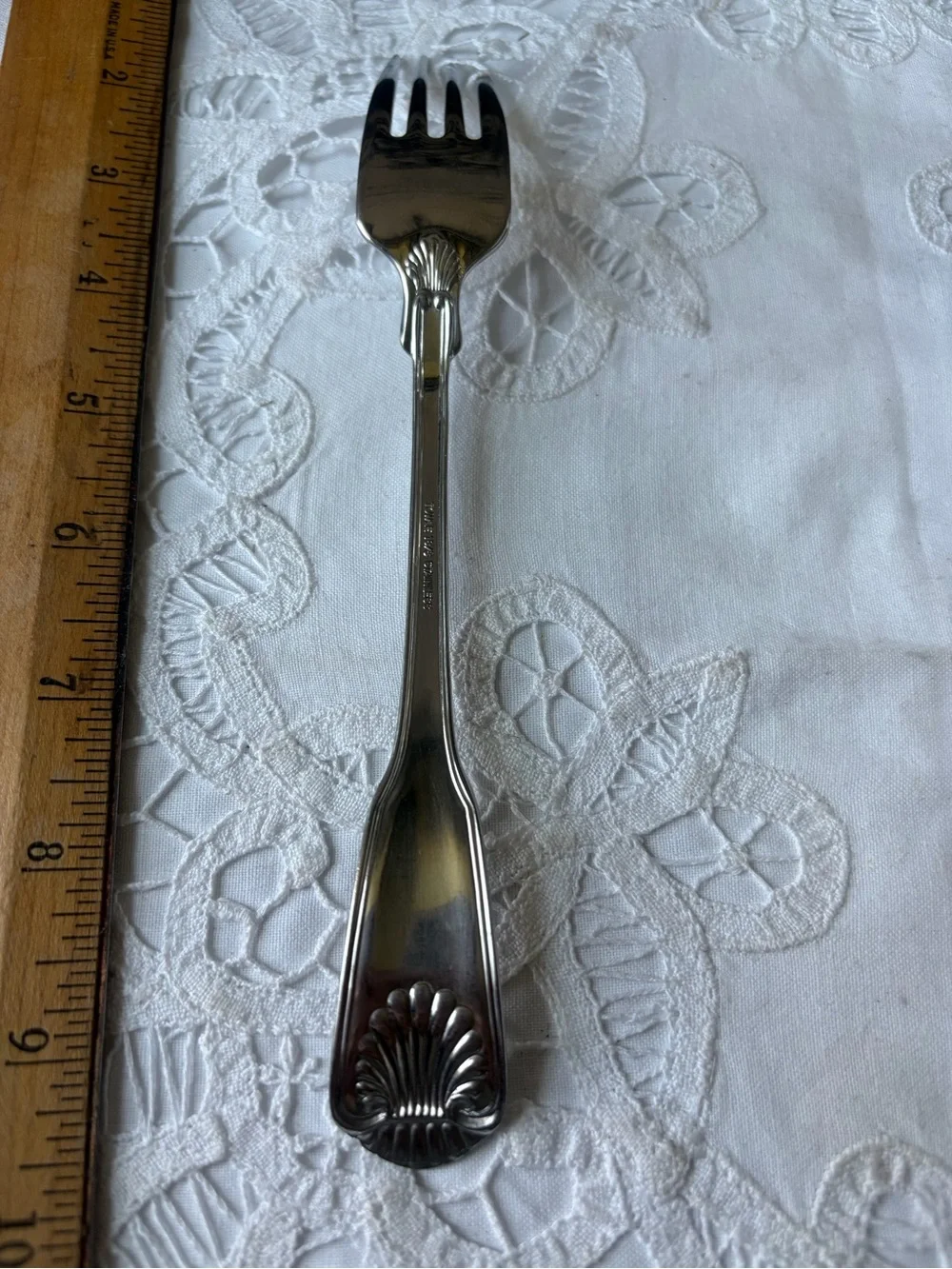 Towle 18/8 colonial Shell stainless Dinner Fork flatware replacement